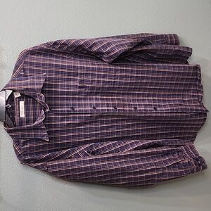 Turnbury Men's Button Down Shirt Navy XXL